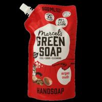 Marcel's Green Soap Handzeep argan & oudh navul 500 Milliliter - thumbnail