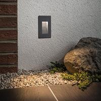Paulmann 94382 Wandinbouwarmatuur LED vast ingebouwd LED Zwart - thumbnail