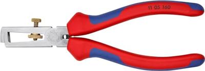 Knipex Afstriptang verchroomd met meer-componentengrepen 160 mm - 1105160