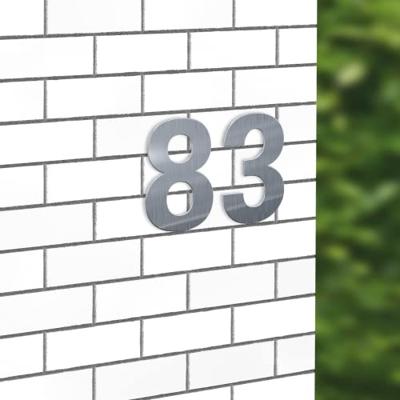 Basi 7300-0003 Huisnummerbord RVS