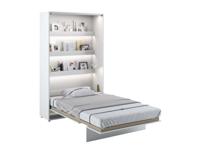 Opklapbed CONCEPTION PRO 120x200 cm mat wit (verticaal) - thumbnail