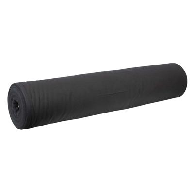 Wentex Wentex Deko-Molton, black, roll, 100cm