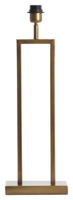 Light & Living Tafellamp 'Shiva' 55cm, kleur Antiek Brons (excl. kap)