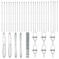 Weidehekwerk Zilver 50 x 1.5 m Gegalvaniseerd staal - thumbnail