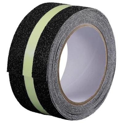TOOLCRAFT TO-10187130 Anti-sliptape Zwart, Groen (l x b) 10 m x 55 mm 1 stuk(s)