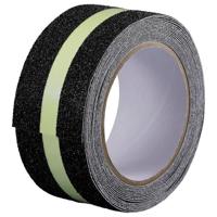 TOOLCRAFT TO-10187130 Anti-sliptape Zwart, Groen (l x b) 10 m x 55 mm 1 stuk(s) - thumbnail