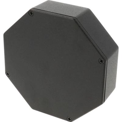 Hammond Electronics 1590WSTPCBK Behuizing 133 x 133 x 38 Aluminium, Staal Zwart 1 stuk(s)