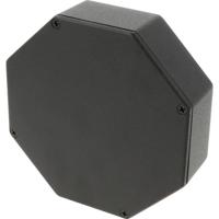 Hammond Electronics 1590WSTPCBK Behuizing 133 x 133 x 38 Aluminium, Staal Zwart 1 stuk(s) - thumbnail