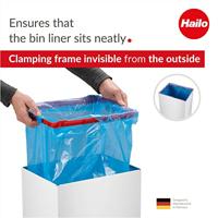 Hailo 0840-131 big-box swing l afvalemmer 35l wit - thumbnail