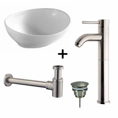 Waskompack Barco Keramiek 40x33x14.5 cm RVS Waskompack Barco Keramiek 40x33x14.5 cm RVS