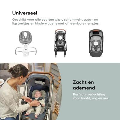 Morfologisch kussen Smokey van BABYMOOV grijs Morfologisch kussen Smokey van BABYMOOV grijs