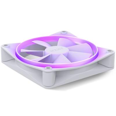 NZXT F120 RGB - 120mm RGB Fans - Single - White