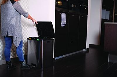 EKO pedaalemmer rejoice 2x30 l matzilverkleurig