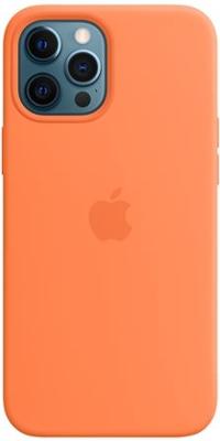 Apple Silicone MagSafe Case iPhone 12 Pro Max Kumquat Apple Silicone MagSafe Case iPhone 12 Pro Max Kumquat
