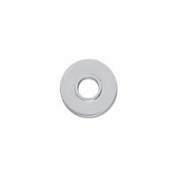 Rozetten messing verdekt ø50x8mm messing chroom mat - thumbnail