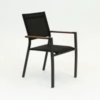 Stapelstoel Games grijs - thumbnail