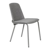 Zuiver Eetkamerstoel 'Clip' Stof, kleur Grijs - thumbnail