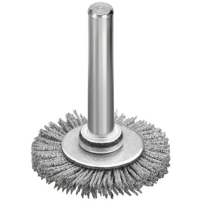 Lessmann Ronde borstel | d. 30 mm schacht 6 mm | SiC slijpborstels korreling 120 6 mm | 18000 min-¹ | 1 stuk - 413841 413841