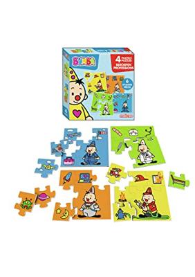 Studio 100 Bumba puzzel beroepen, 4in1 Studio 100 Bumba puzzel beroepen, 4in1