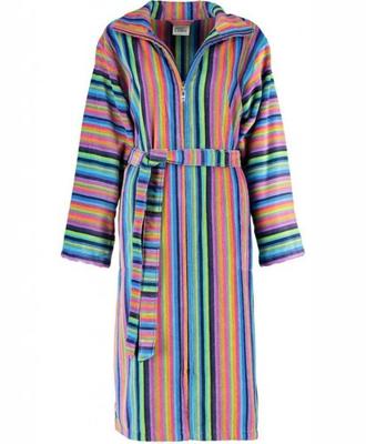 Cawö Cawö Dames Badjas met Rits 1456 Multi 36