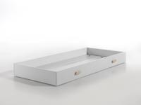 Vipack rolbed Kiddy - wit - 194x94x20 cm - thumbnail