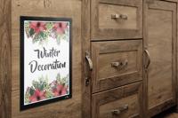 Durable Duraframe Wallpaper zelfklevend kader formaat A4, zwart - thumbnail