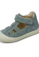 Halfopen baby boots NATURINO saliegroen - thumbnail