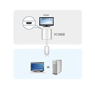 ATEN VC986B-AT videoconverter actieve videoconverter 4096x, W125752870 (actieve videoconverter 4096 x 2160 pixels, VC986B-AT, 4096 x 2160 pixels, 3840 x 2160 pixels, 4096 x 2160 pixels, 60)