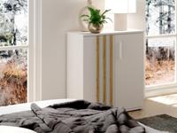 Commode GONZOLA 2 deuren wit - thumbnail