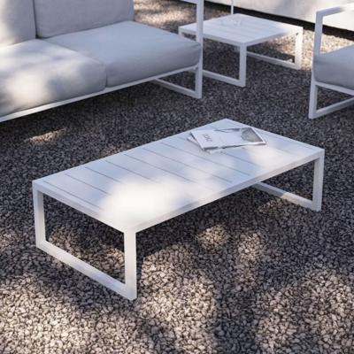 Kave Home Outdoor Salontafel 'Comova' 114 x 60cm, kleur Wit Kave Home Outdoor Salontafel 'Comova' 114 x 60cm, kleur Wit