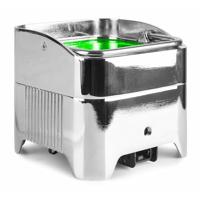 BeamZ BBP96SC verticale LED-par op accu RGBAW-UV WDMX chroom - thumbnail