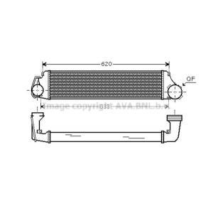 Intercooler, inlaatluchtkoeler BW4282