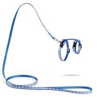 Nylon kittentuigje Hearts - Zwart - thumbnail