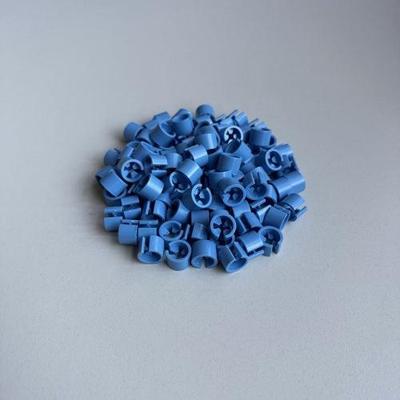 Minimarker onbedrukt licht blauw 100stuk