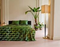 Kayori Kayori Koku Dekbedovertrek Satijn 200x200/220 Groen - thumbnail