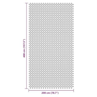 VidaXL Tenttapijt 4x2 m blauw VidaXL Tenttapijt 4x2 m blauw