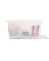 HEMA Opbergbox Tokyo transparant 45L recycled - thumbnail