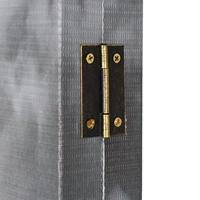 Kamerscherm inklapbaar Londen bus 160x170 cm zwart en wit - thumbnail