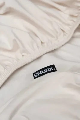 Snurk Uni Beige Fitted Sheet
