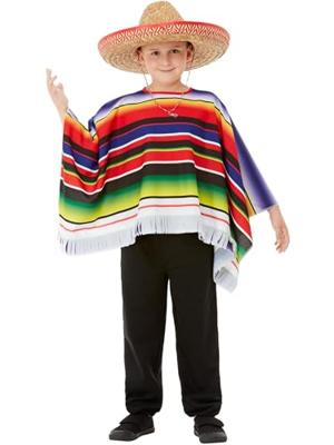Mexicaanse poncho kind