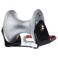 Kabelroller 10157 de moderne mosterdpot met 1 rol aluminium 130mm rol 1500KG - thumbnail