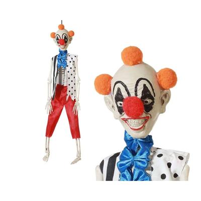 Halloween Decoraties Skelet Clown 40 cm