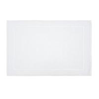 Tapete de Banho Branco Borda Lisa 50x76cm 600 gr / m2 - Treb Bed & Bath - thumbnail