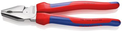 Knipex Kracht-Kombitang verchroomd met meer-componentengrepen 225 mm - 0205225 Knipex Kracht-Kombitang verchroomd met meer-componentengrepen 225 mm - 0205225