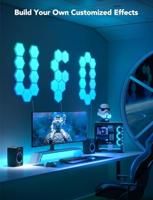 Govee Glide Hexa Light Panels Expansion Pack H1061002 LED-paneel uitbreidingsset LED Wit - thumbnail