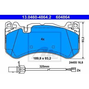 Remblokken set 13046048642