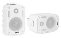 Power Dynamics BC30V 100V buitenspeakerset 3 inch 2x 60W IPX5 wit - thumbnail