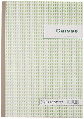 Exacompta kasboek, ft A4, Franstalig, dupli (50 x 2 vel) - thumbnail