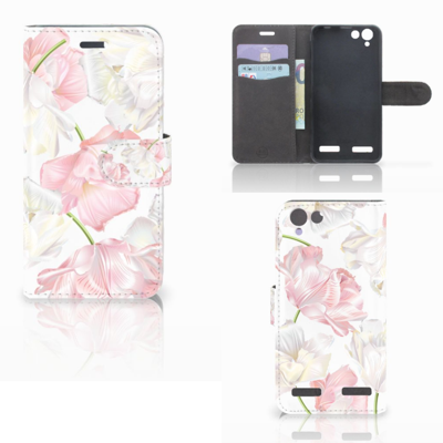 Lenovo Vibe K5 Hoesje Lovely Flowers Lenovo Vibe K5 Hoesje Lovely Flowers