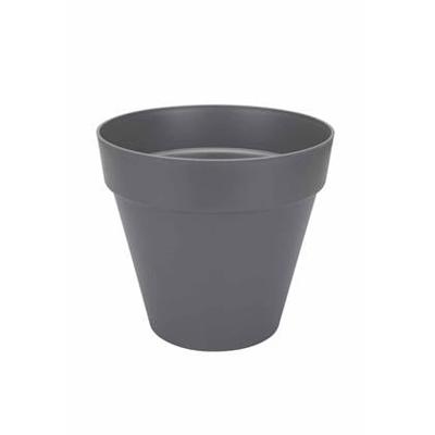 Elho loft urban rond weels bloempot 50 cm antraciet